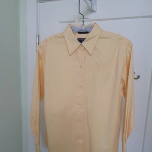 Liz Sport classic casual shirt Yellow 2 Petite button down